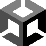 Unity 3D game development platform logo: brand awareness