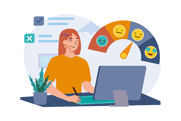 Управление репутацией и SERM: иллюстрация анализа отзывов и лояльности клиентов: аналитика