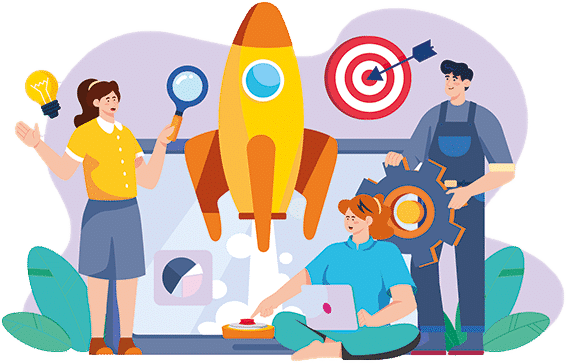 Project launch and promotion: illustration of a successful startup start: marketing analysis