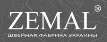 Логотип Zemal: провідна швейна фабрика України, виробництво та оптовий продаж одягу: аналітика